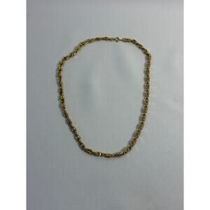 Trifari Gold Tone 18in Chain Twist Link